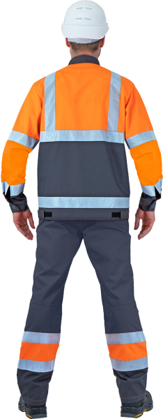 Костюм РЕФЛЕКТ-2 3-й класс защиты (флуоресцентный оранжевый/серый)