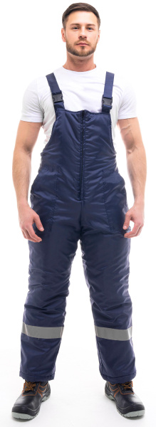 Полукомбинезон СТАНДАРТ зимний с СОП оксфорд (т.синий)