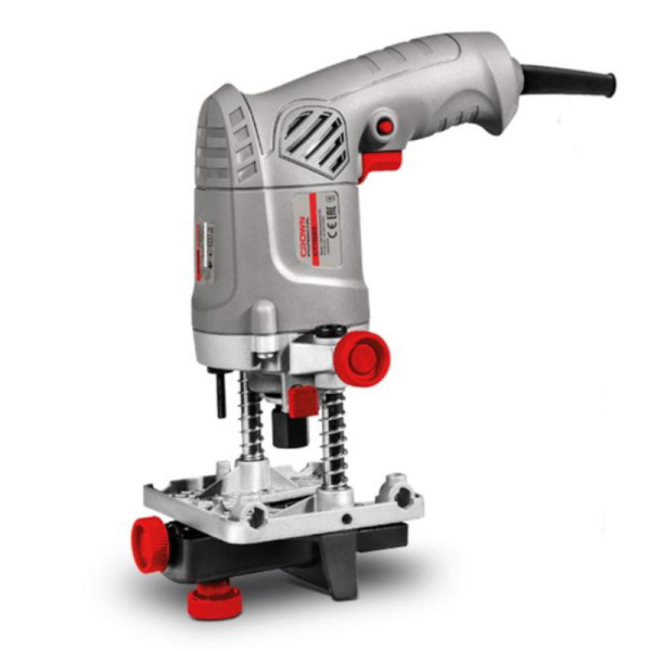 Фрезер кромочно-петлевой CROWN CT11020 430Вт раб.ход 30мм 26000об/мин