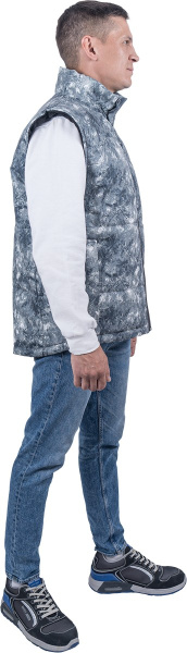 Жилет САТУРН зимний (серый)