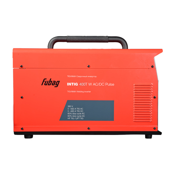 Инвертор FUBAG INTIG 400 T W AC/DC PULSE + горелка FB TIG 18 5P 4m + модуль охлаждения + тележка