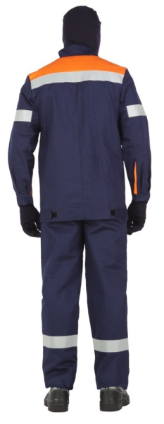 Костюм летний 30 кал/м2,  усиленный из огнезащитной ткани Banwear (куртка/брюки)