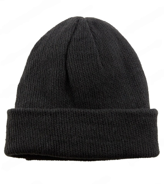 Шапка трикотажная (черный)