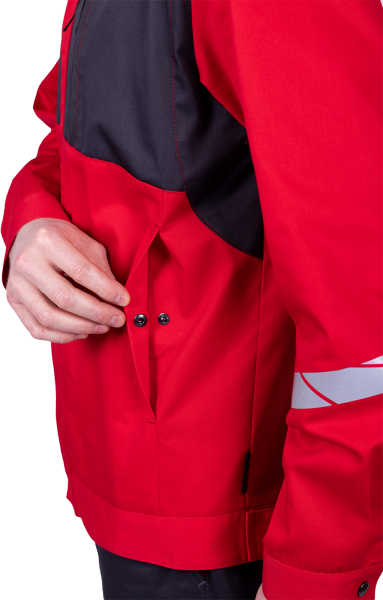 Куртка СТРОНГ ИМПОРТ (красный/серый)