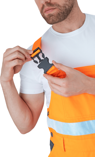 Костюм РЕФЛЕКТ-2 сигнальный с ПК (оранжевый/серый)