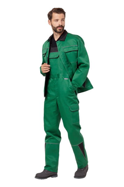 Костюм СТРАЙК 2 с ПК (зеленый/черный)