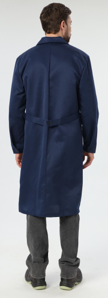 Халат ЛИГОР (т.синий/васильковый)