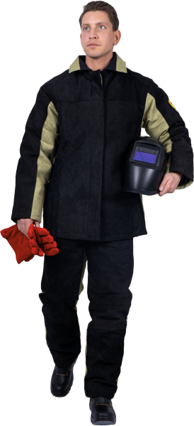 Костюм сварщика со спилком зимний