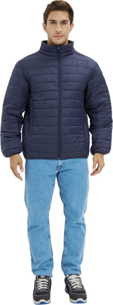 Куртка ДЕМИ стеганая зимняя (т.синий)