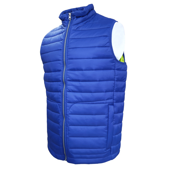 Жилет J-01 зимний (васильковый/лимонный)