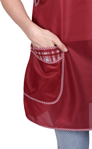 Фартук ХОЗЯЮШКА нейлоновый (бордовый)