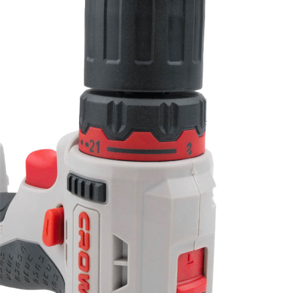 Аккумуляторный шуруповерт CROWN CT21091HX-2 BMC BL 20В 55Нм 2х2А/ч