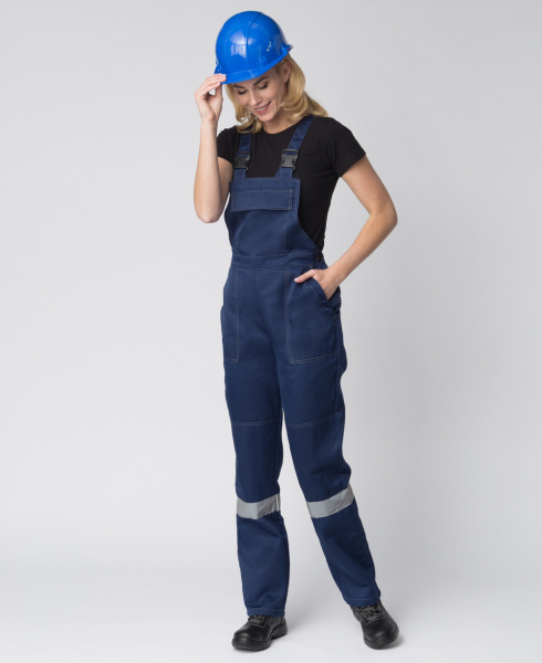 Костюм ВЕСНА-2 СОП NEW женский с ПК (т.синий/васильковый)