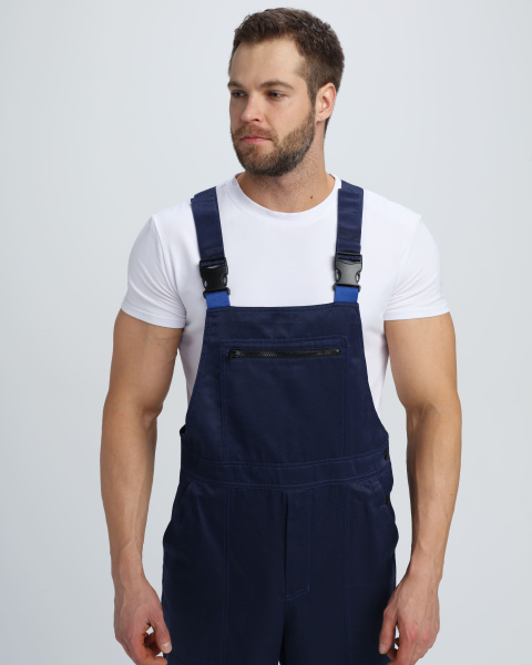 Костюм НЕЙЧ-2 СОП с капюшоном с ПК (т.синий/васильковый)