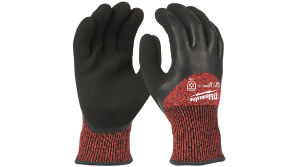 Перчатки защитные WINTER CUT LEVEL утепленные cо вспененным латексом 3/C