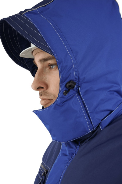 Куртка ЭДВАНС ИМПОРТ зимняя (синий/васильковый)