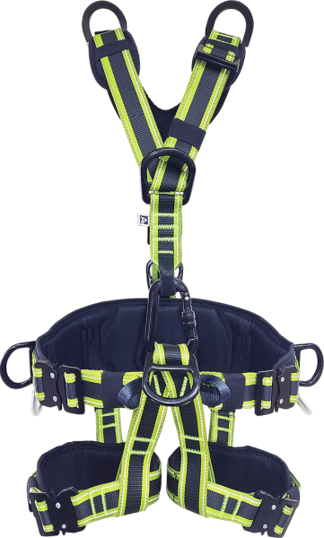 Страховочная привязь СП-10 PREMIUM ЛАЙТ с алюминиевой фурнитурой