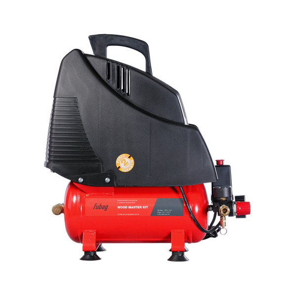 Компрессорный набор FUBAG Wood Master Kit безмасляный компрессор + 4 предмета