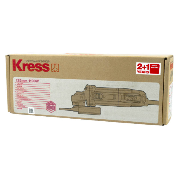 Угловая шлифовальная машина KRESS KU712 1100Вт 125мм
