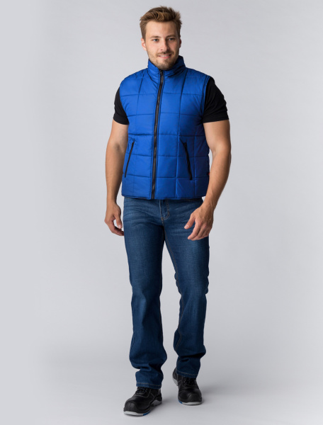 Жилет ОФИС зимний (васильковый)