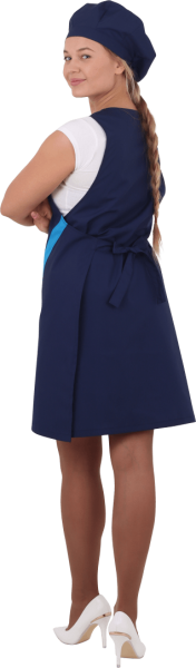 Униформа ВИНТАЖ (т.синий/голубой)