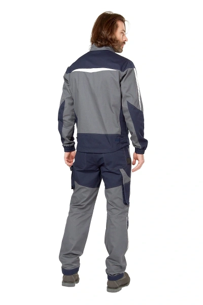 Куртка антистатическая ФЕСТ (серый/синий)