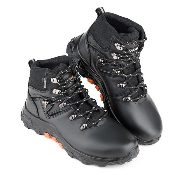 Ботинки ЛИДЕР WG9-05-LTT-1 ПУ-Резина женские (черный)