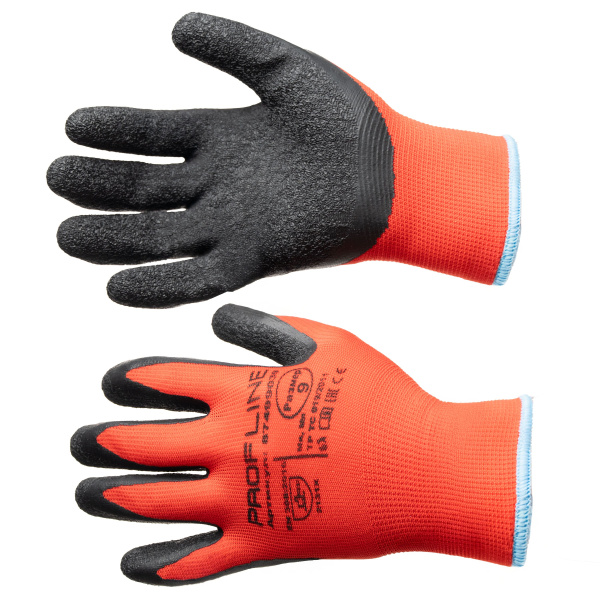 Перчатки PROFLINE SPECIALIST нейлоновые с РЛ-покрытием (красный)