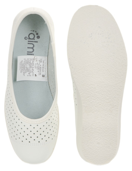 Туфли АЛМИ ЭМАНУЭЛА 6812-00101 ПВХ женские нат.кожа (белый)