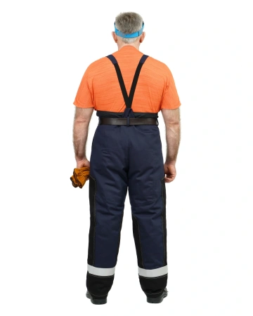 Костюм сварщика ОНИКС СОП 3 кл.защиты зимний с БР (черный)