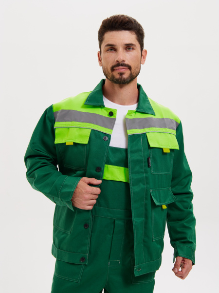 Костюм НОВА с СОП с ПК (зелёный/лимон)