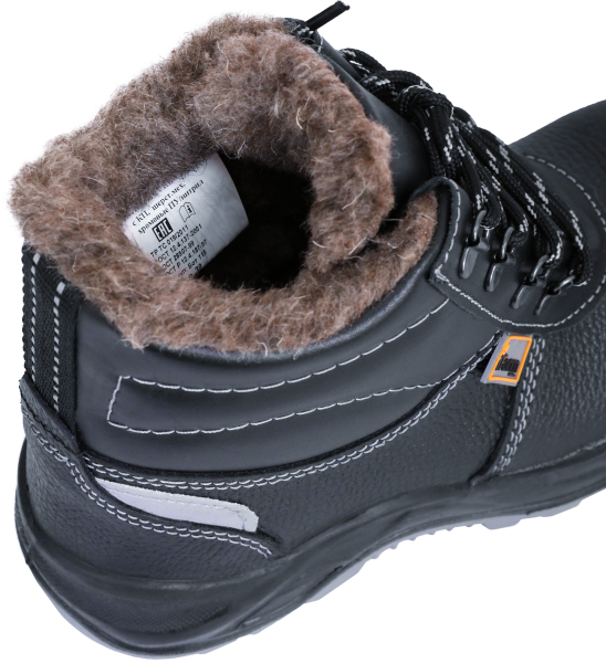 Ботинки TURBO ПУ/нитрил шерст. мех с КП