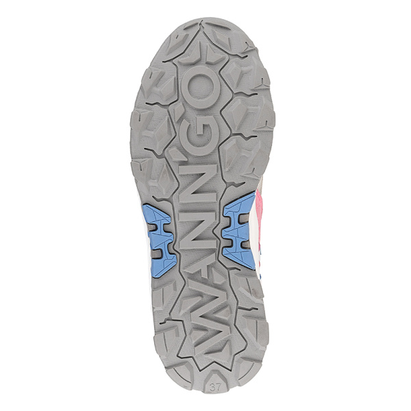 Ботинки ЛИДЕР WG9-03-MTT-1 ПУ-Резина женские (розовый)