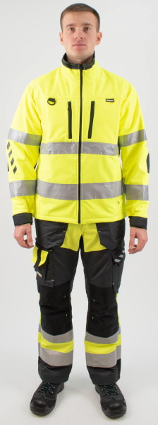 Сигнальная куртка Dimex 688 софтшелл