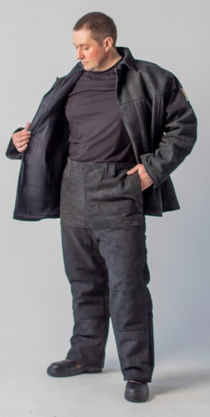 Костюм сварщика зимний цельноспилковый с БР