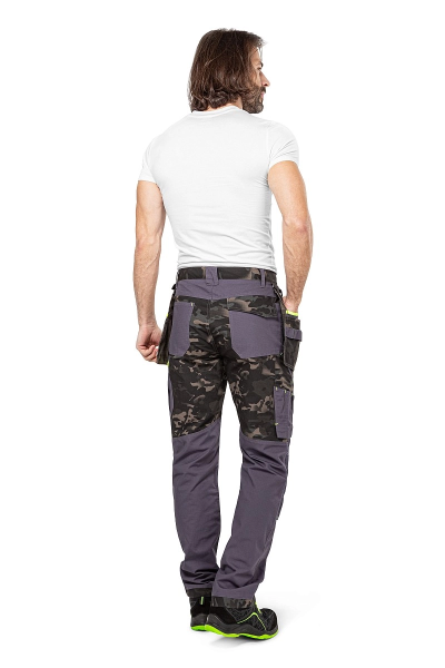 Брюки АКСЕЛЬ-НЕОН (хаки/синий)