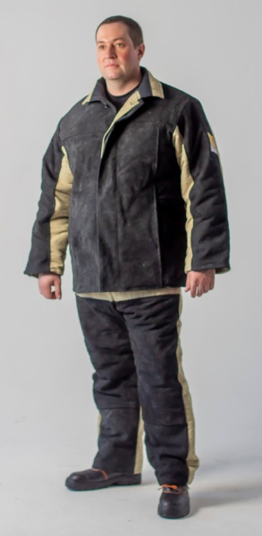 Костюм сварщика зимний со спилком 2,3