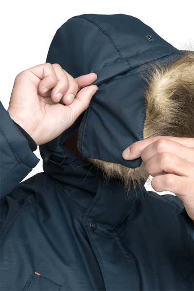 Куртка АЛЯСКА ЛЮКС зимняя (синий)