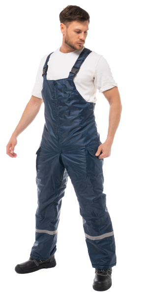 Костюм БАЛТИКА зимний с ПК (т.синий/синий)