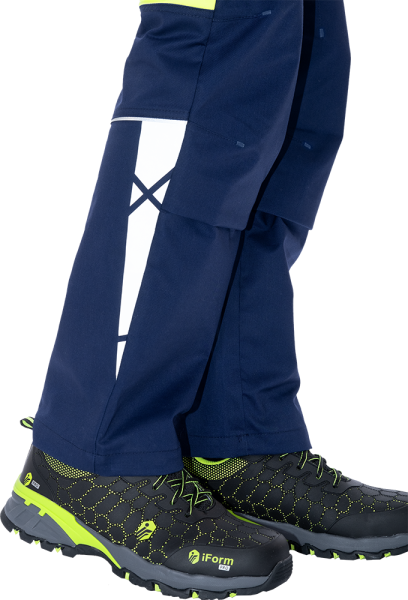 Брюки ACTIVE FLEX / АКТИВ ФЛЕКС (т.синий/флуоресцентный желтый)
