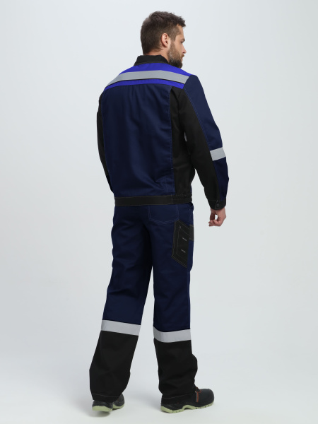 Костюм ВИВАТ-2 ПРЕМИУМ CH МВО с ПК (т.синий/черный/васильковый)