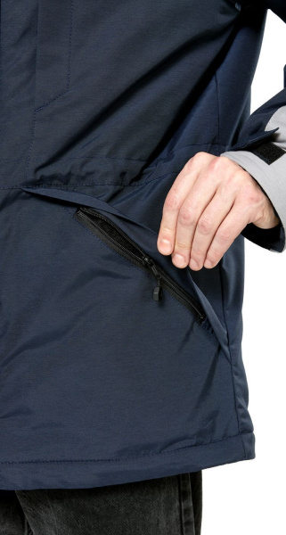 Куртка ЧЕЛЛЕНДЖЕР зимняя (синий/серый)