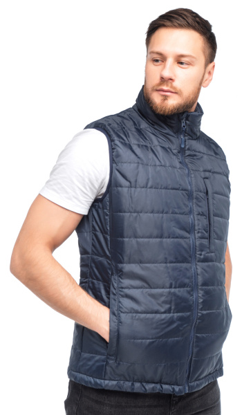 Жилет КАНАДА зимний (синий/оранжевый)