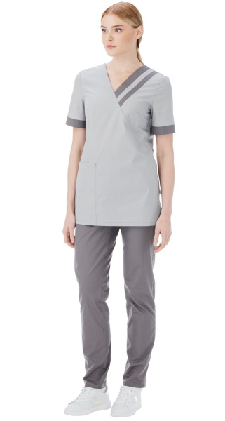 Костюм СЕЛЕСТА женский (серый/т.серый)