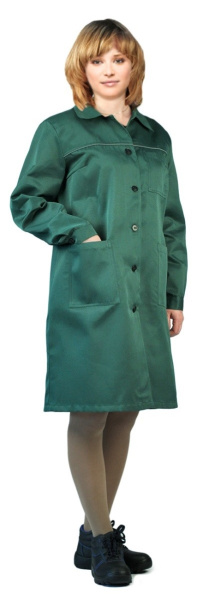 Халат ВАЛЕНТ женский (т.зеленый)