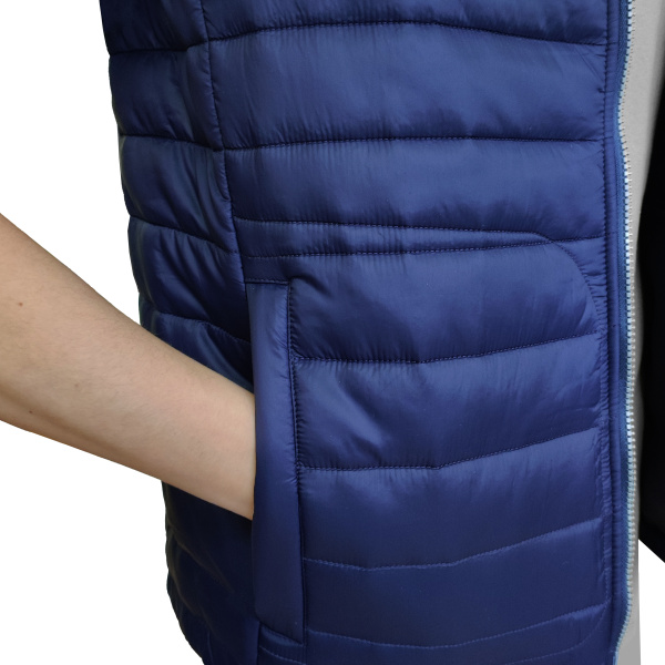 Жилет J-01 зимний (синий)