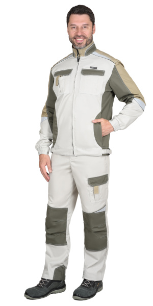 Костюм СИРИУС-КАСПИЙ СОП с БР (молочный/оливковый/песочный)