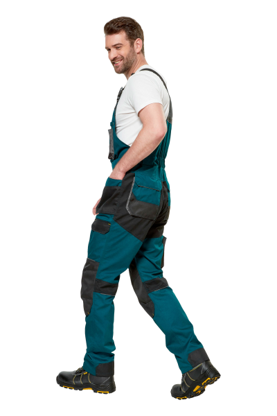 Полукомбинезон СНЕЙК (т.бирюзовый/черный)