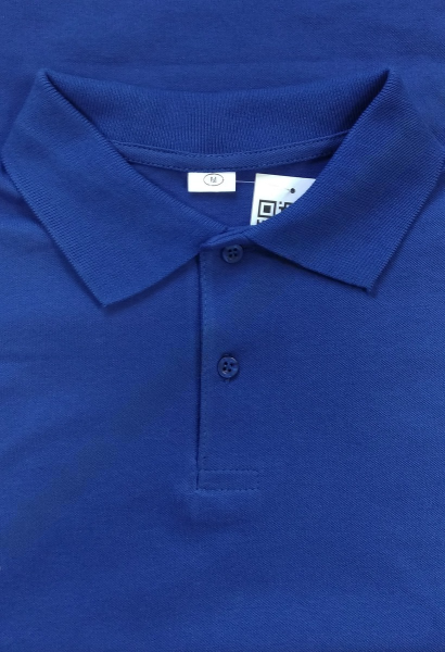 Рубашка Поло унисекс (васильковый)