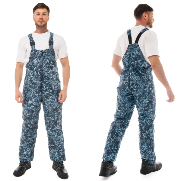 Костюм ОХРАННИК зимний с ПК (КМФ цифра)